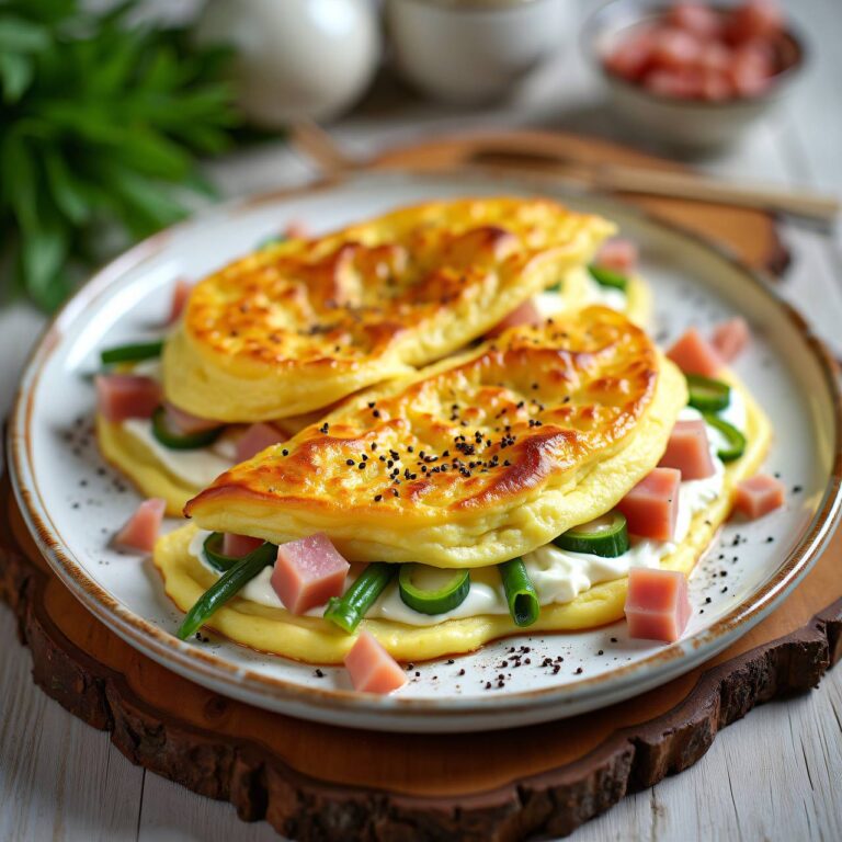 Portulak-Omeletten soufflées (Low Carb) Rezept