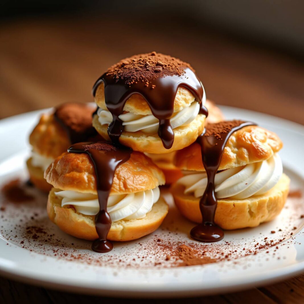 Profiteroles Rezept Profiteroles Rezept