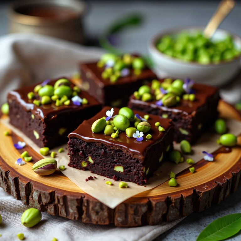 Protein-Brownies mit Erbsen Rezept