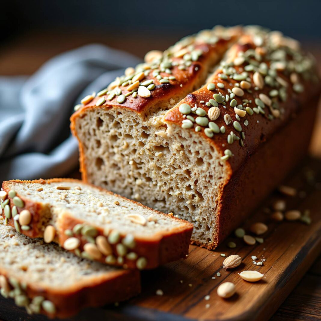 Proteinbrot (Low-Carb-Brot) Rezept Proteinbrot (Low-Carb-Brot) Rezept