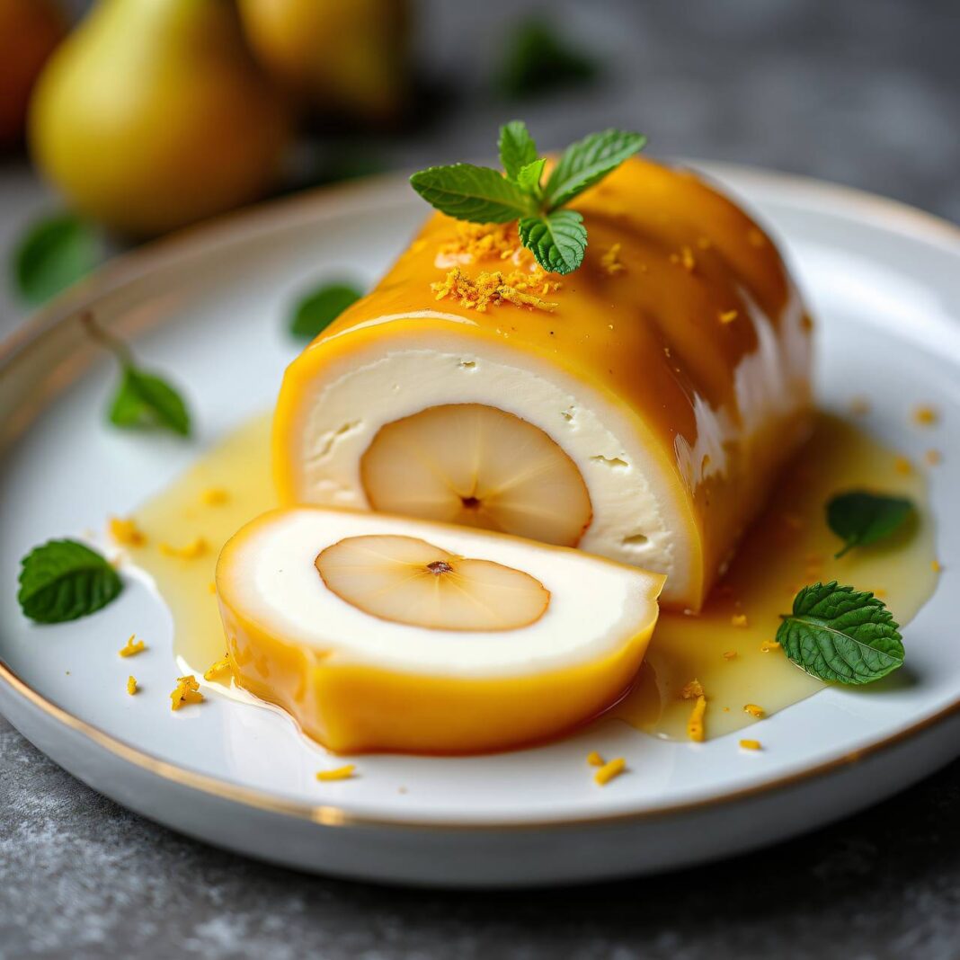 Quark-Birnen-Terrine Rezept Quark-Birnen-Terrine Rezept