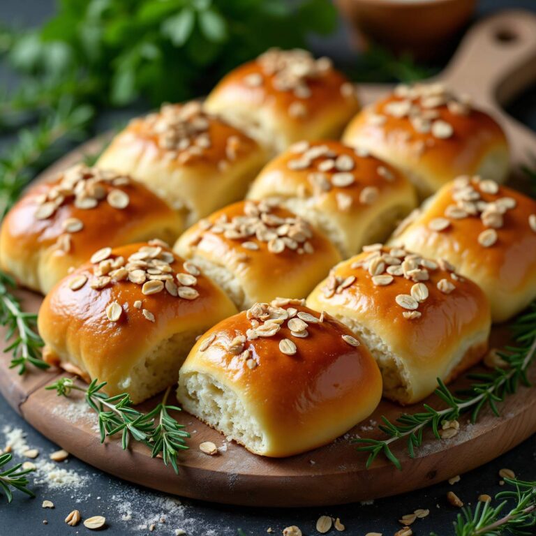 Quarkbrötchen mit Kräutern Rezept