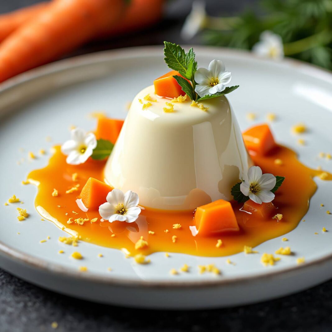 Quarkköpfli mit Karotten-Marzipansauce Rezept Quarkköpfli mit Karotten-Marzipansauce Rezept