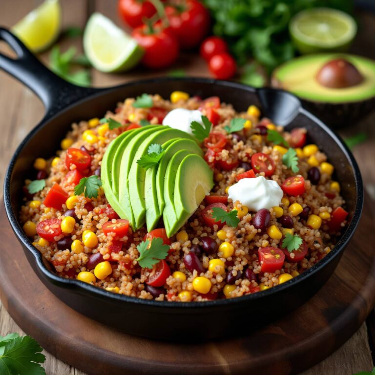 Quinoa-One-Pot im Mexikanischen Stil Rezept