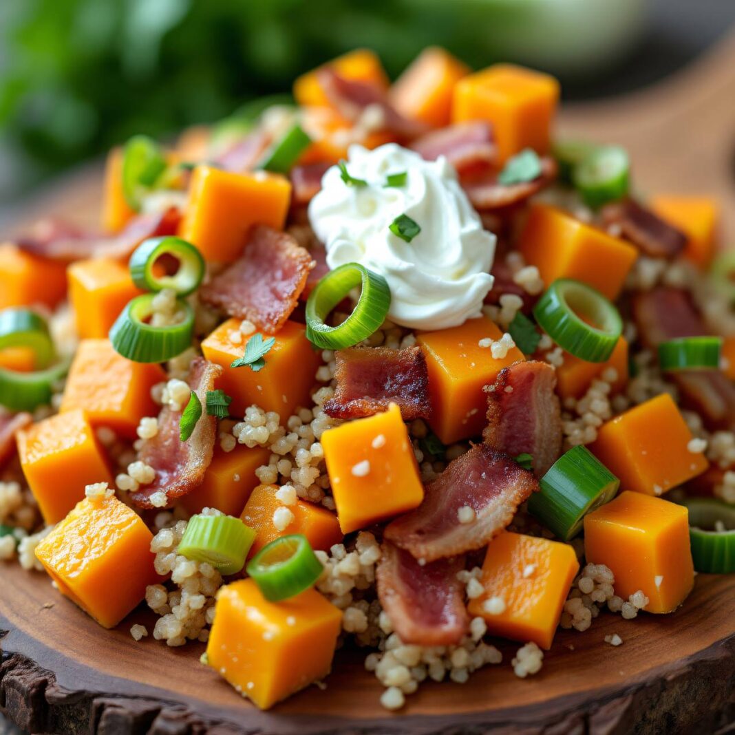 Quinoa-Salat mit Kürbis Rezept Quinoa-Salat mit Kürbis Rezept