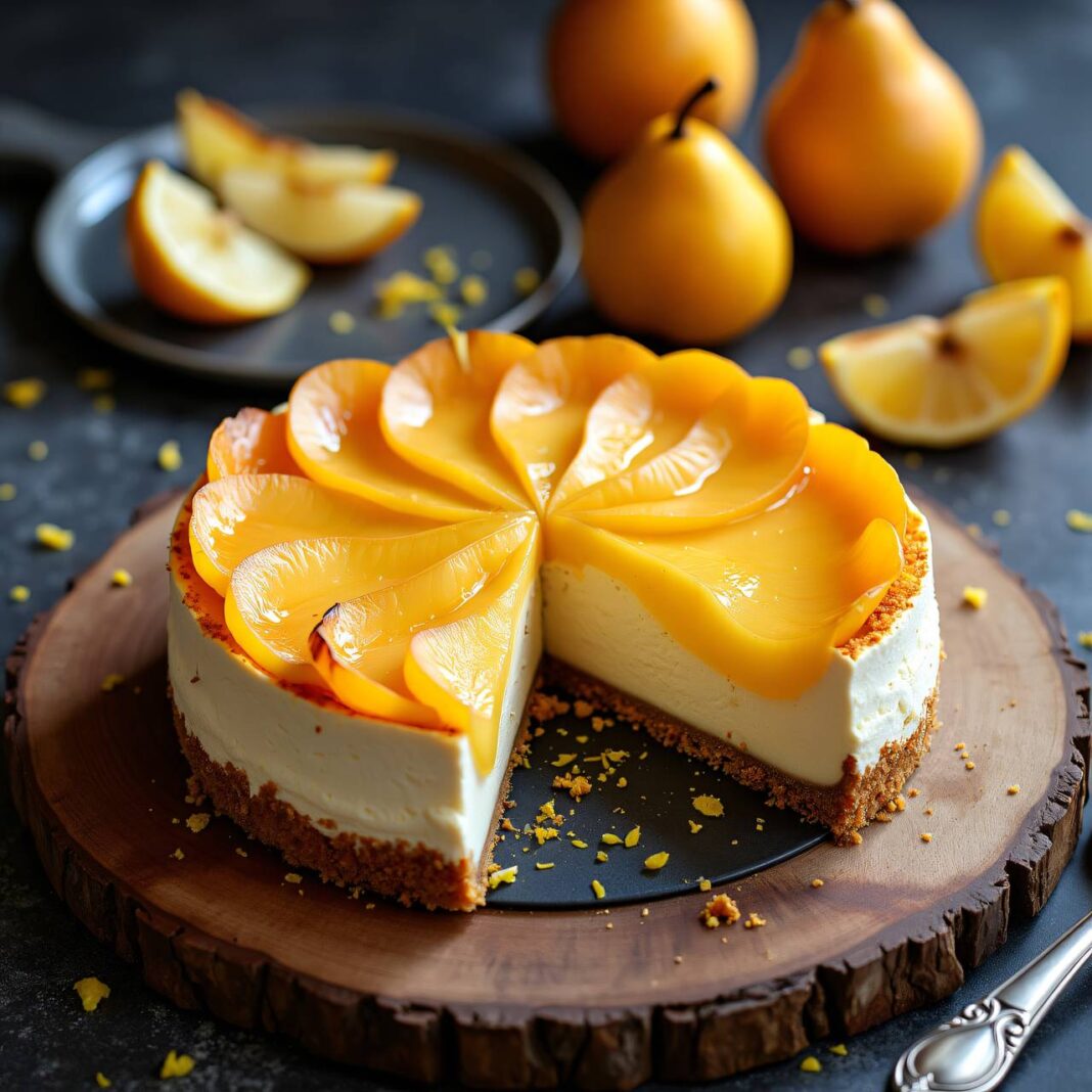 Quitten-Cheesecake Rezept Quitten-Cheesecake Rezept