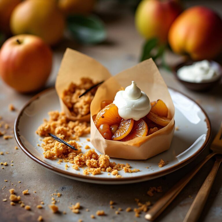 Quitten-Crumble mit Honig Rezept