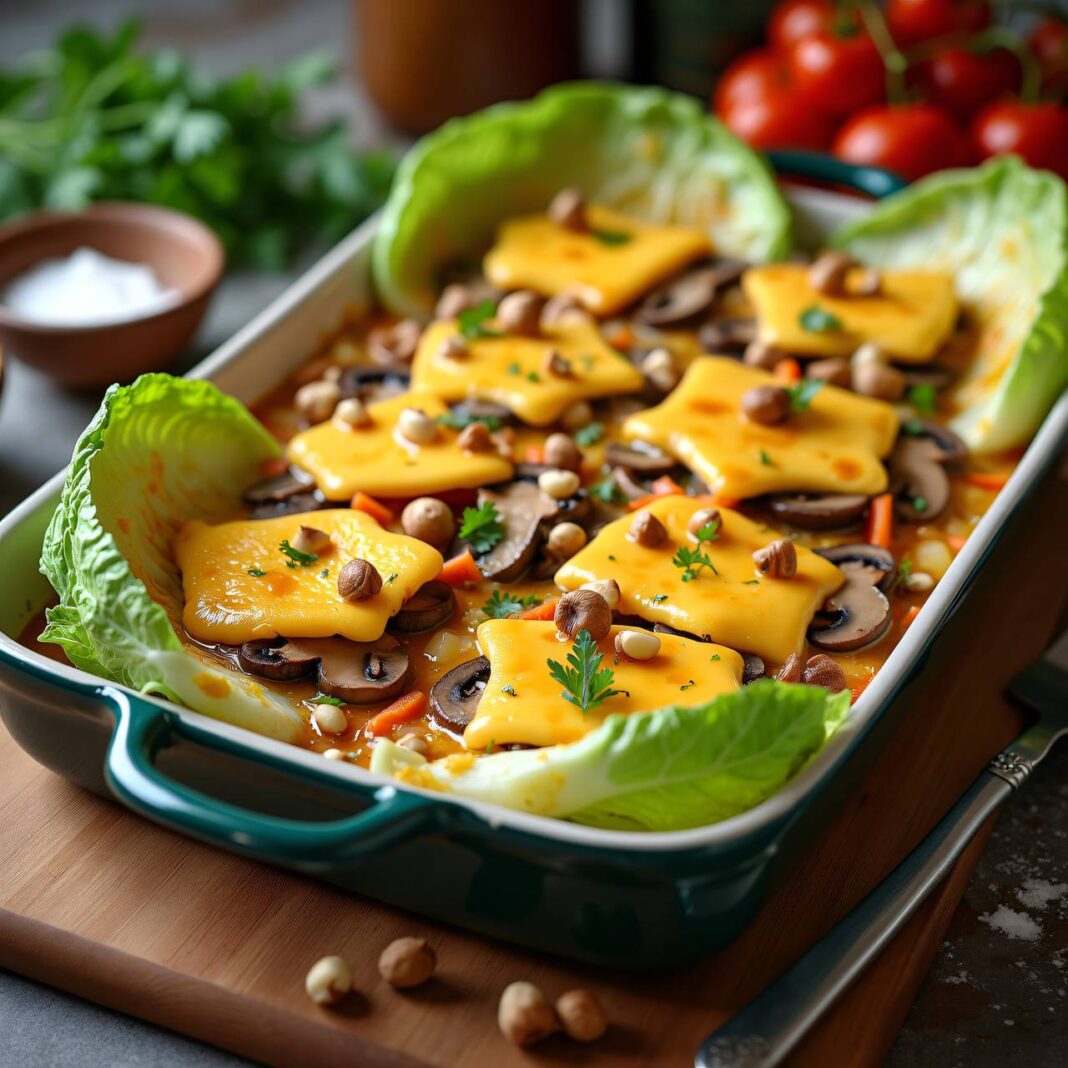 Raclette mit Wirsinggemüse im Wirsingblatt Rezept Raclette mit Wirsinggemüse im Wirsingblatt Rezept