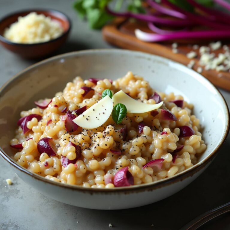 Radicchio-Risotto Rezept