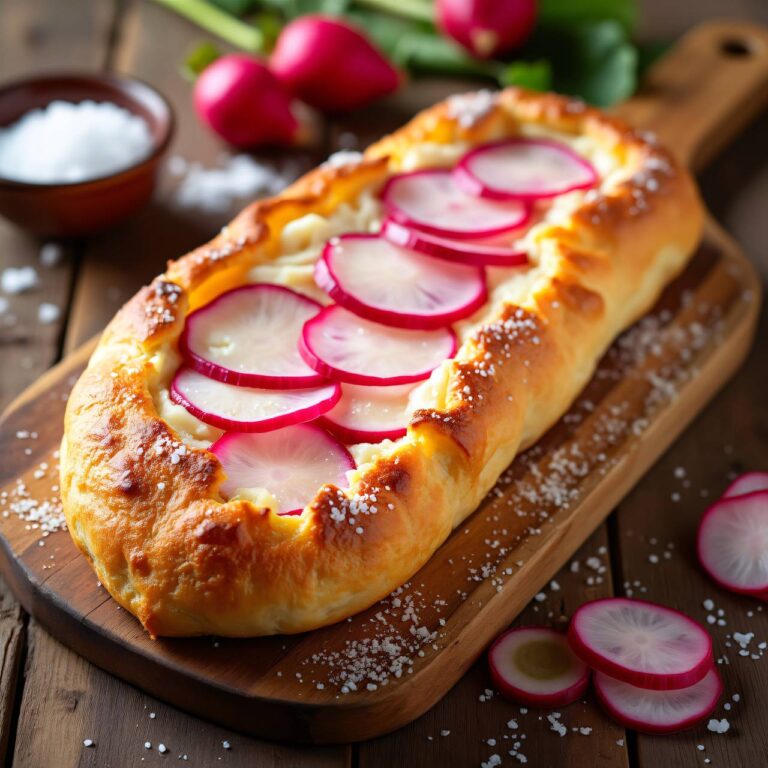 Radieschen-Fladen Rezept