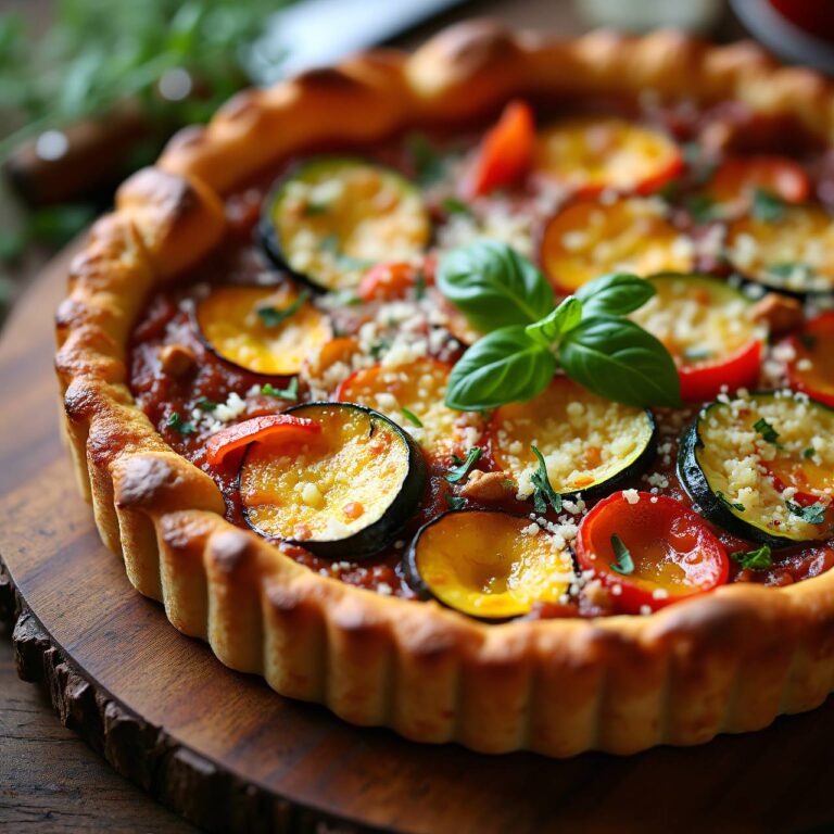 Ratatouille-Blechkuchen (No Food Waste) Rezept