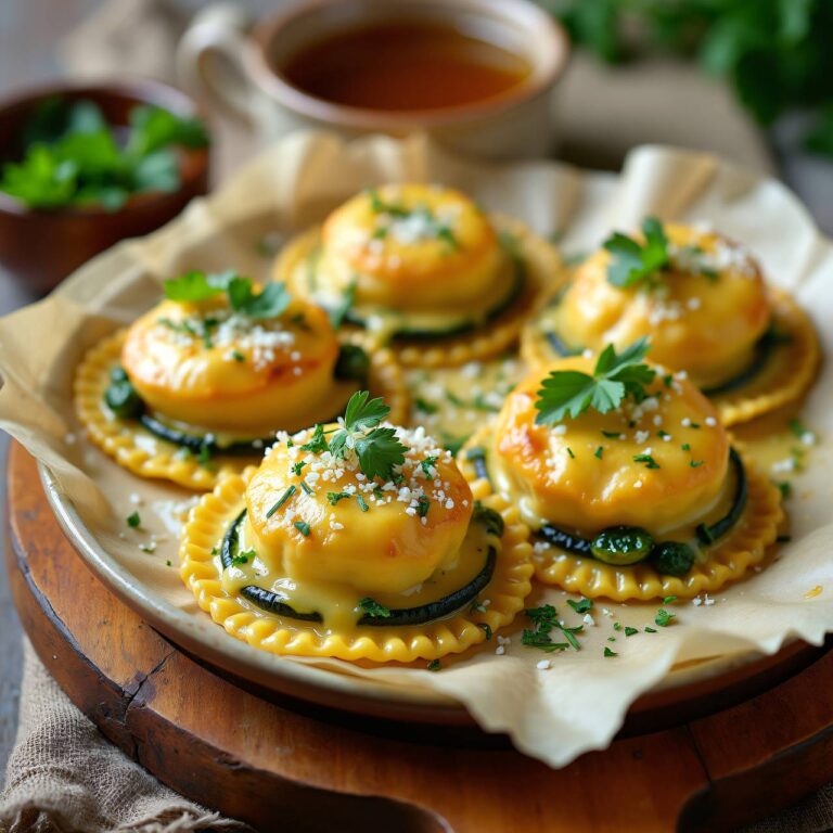 Ravioli im Pergament Rezept