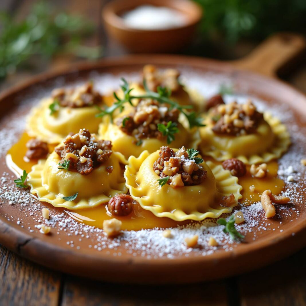 Ravioli mit Füllung Rezept Ravioli mit Füllung Rezept