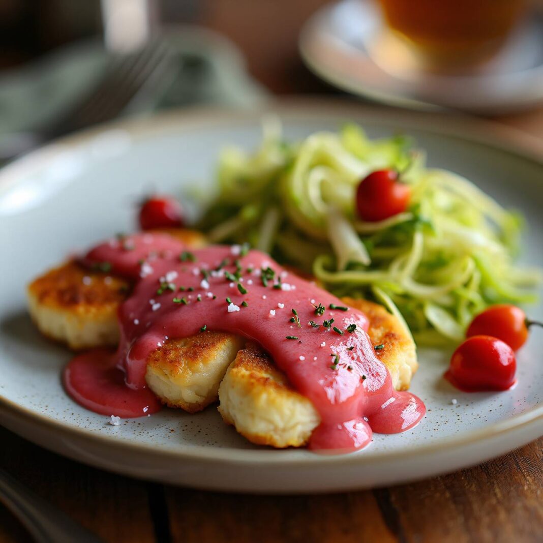 Rehschnitzel mit Hagebuttenrahm Rezept Rehschnitzel mit Hagebuttenrahm Rezept