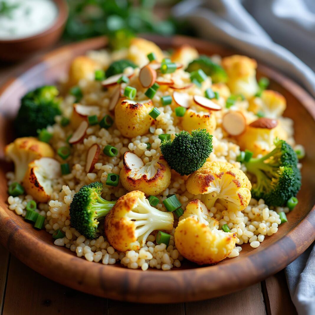 Reissalat mit geröstetem Gemüse Rezept Reissalat mit geröstetem Gemüse Rezept