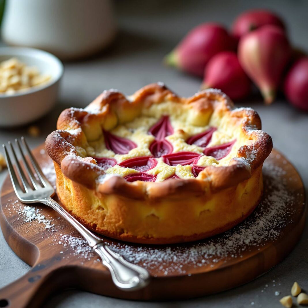 Rhabarber-Clafoutis Rezept Rhabarber-Clafoutis Rezept