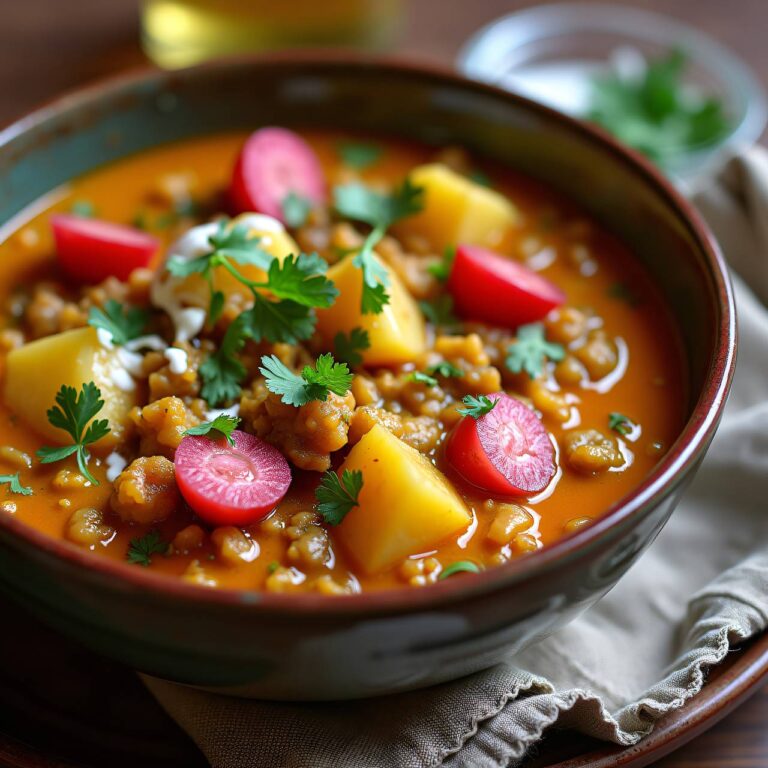 Rhabarber-Linsencurry Rezept