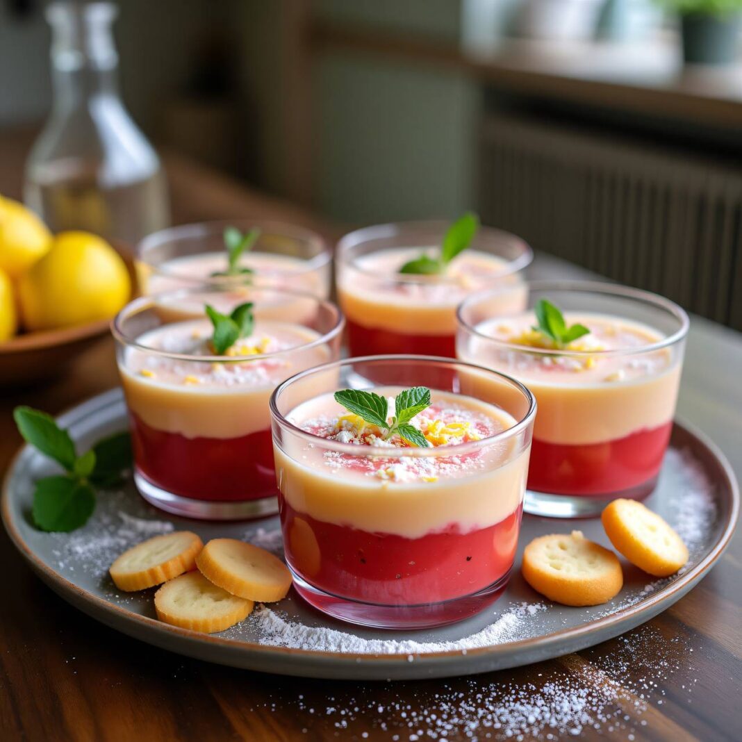 Rhabarber mit Verveine-Sabayon Rezept Rhabarber mit Verveine-Sabayon Rezept