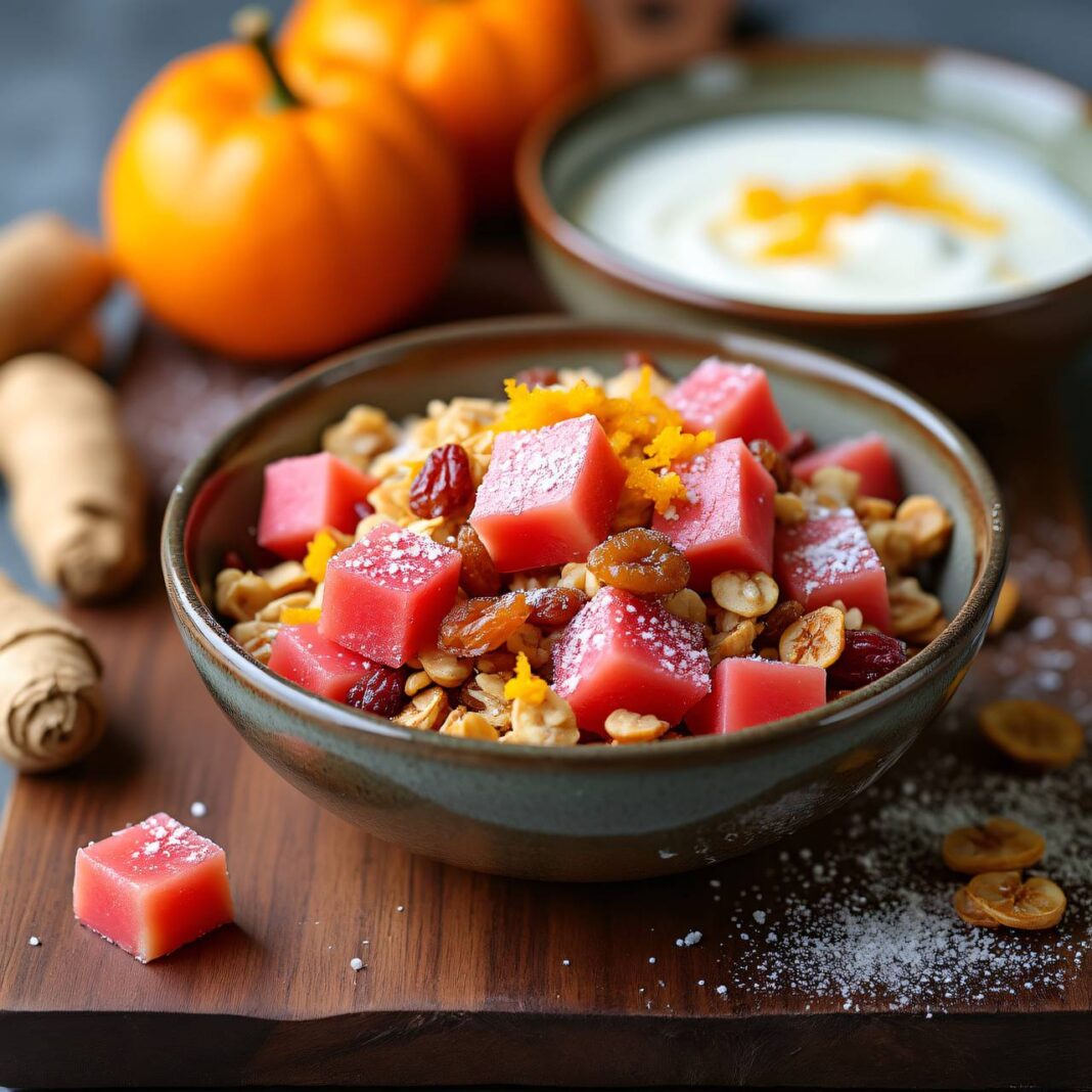 Rhabarber-Müsli Rezept Rhabarber-Müsli Rezept