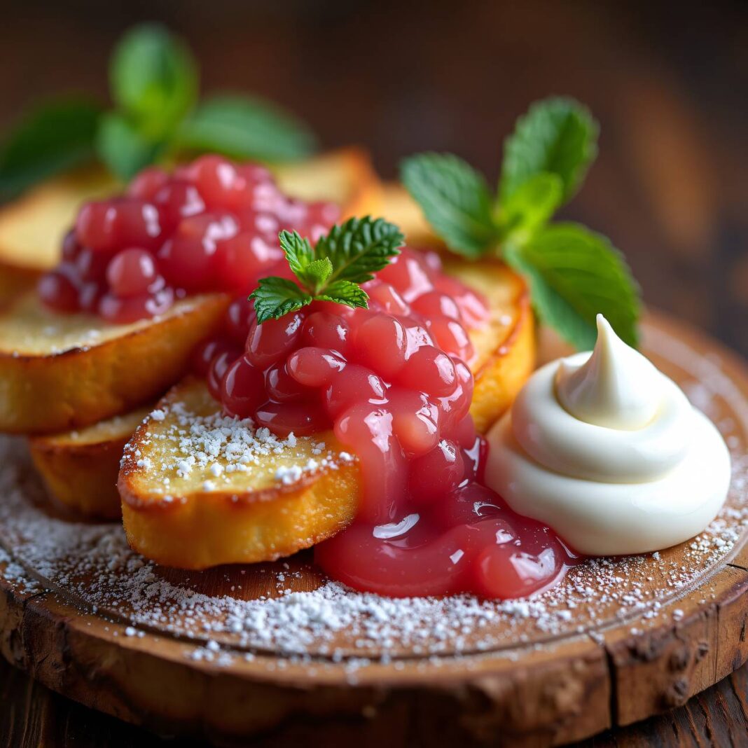 Rhabarber-Schnittchen Rezept Rhabarber-Schnittchen Rezept