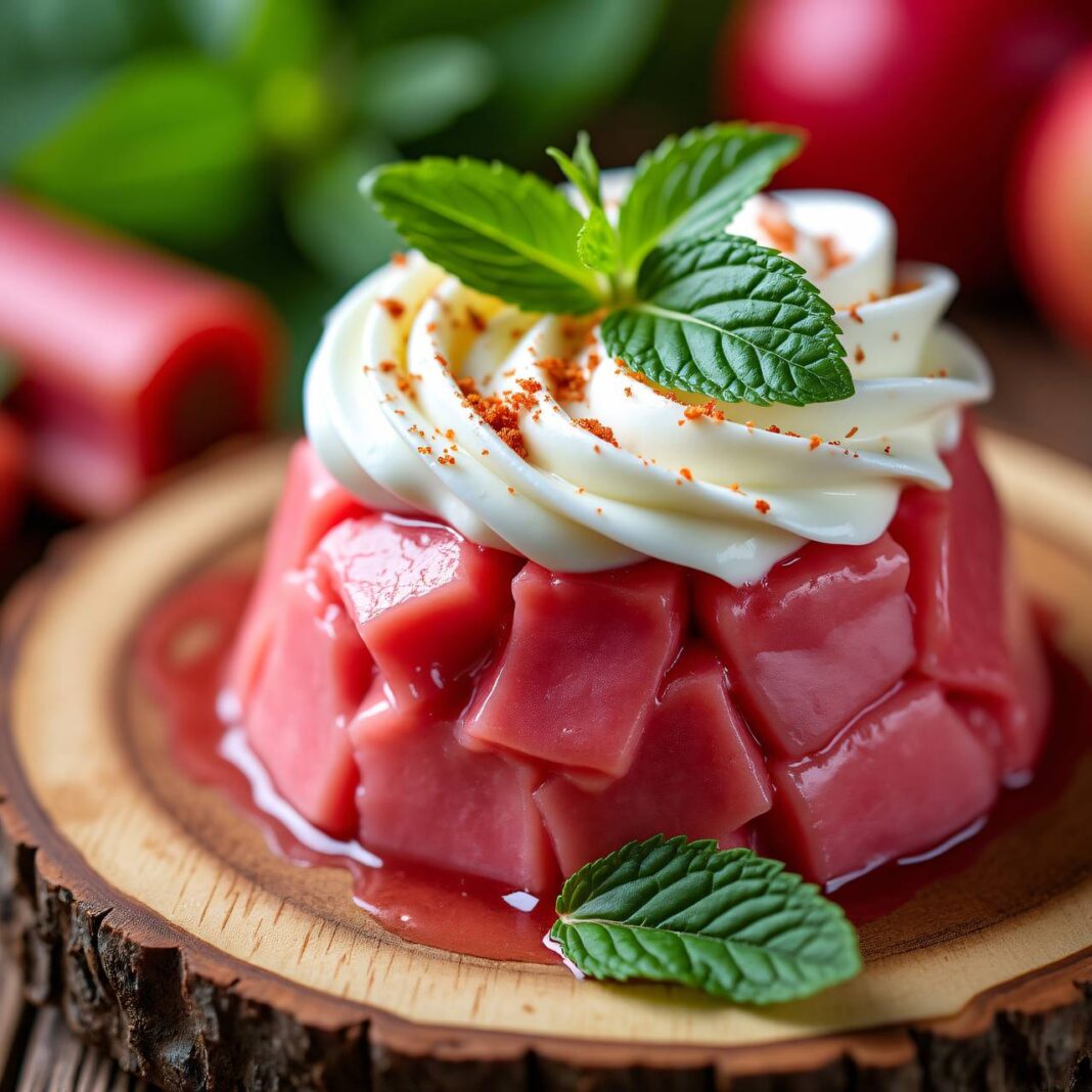 Rhabarbercreme Rezept Rhabarbercreme Rezept