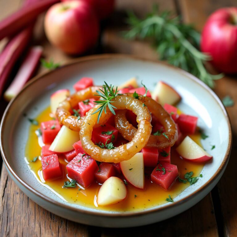 Rhabarbergemüse Rezept