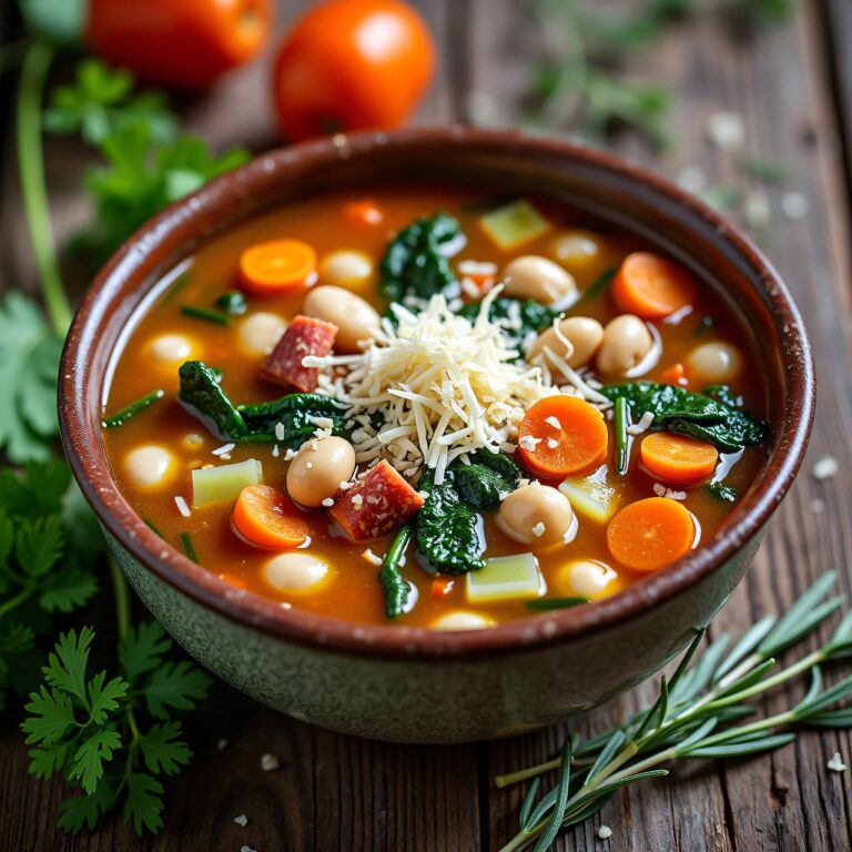 Ribollita (Traditionelle Brotsuppe) Rezept