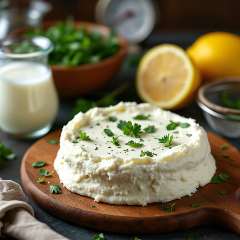 Ricotta selbst herstellen Rezept