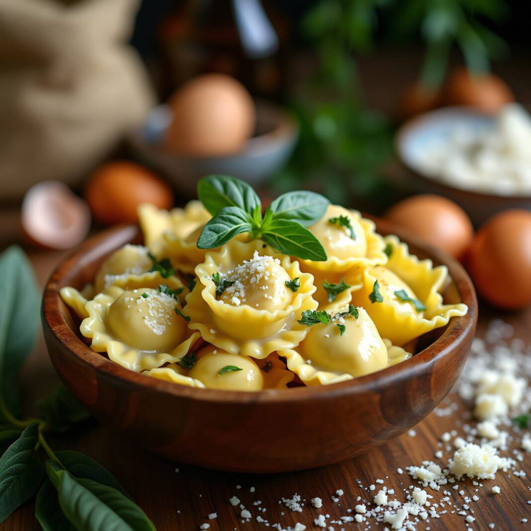 Ricotta-Tortellini Rezept Ricotta-Tortellini Rezept