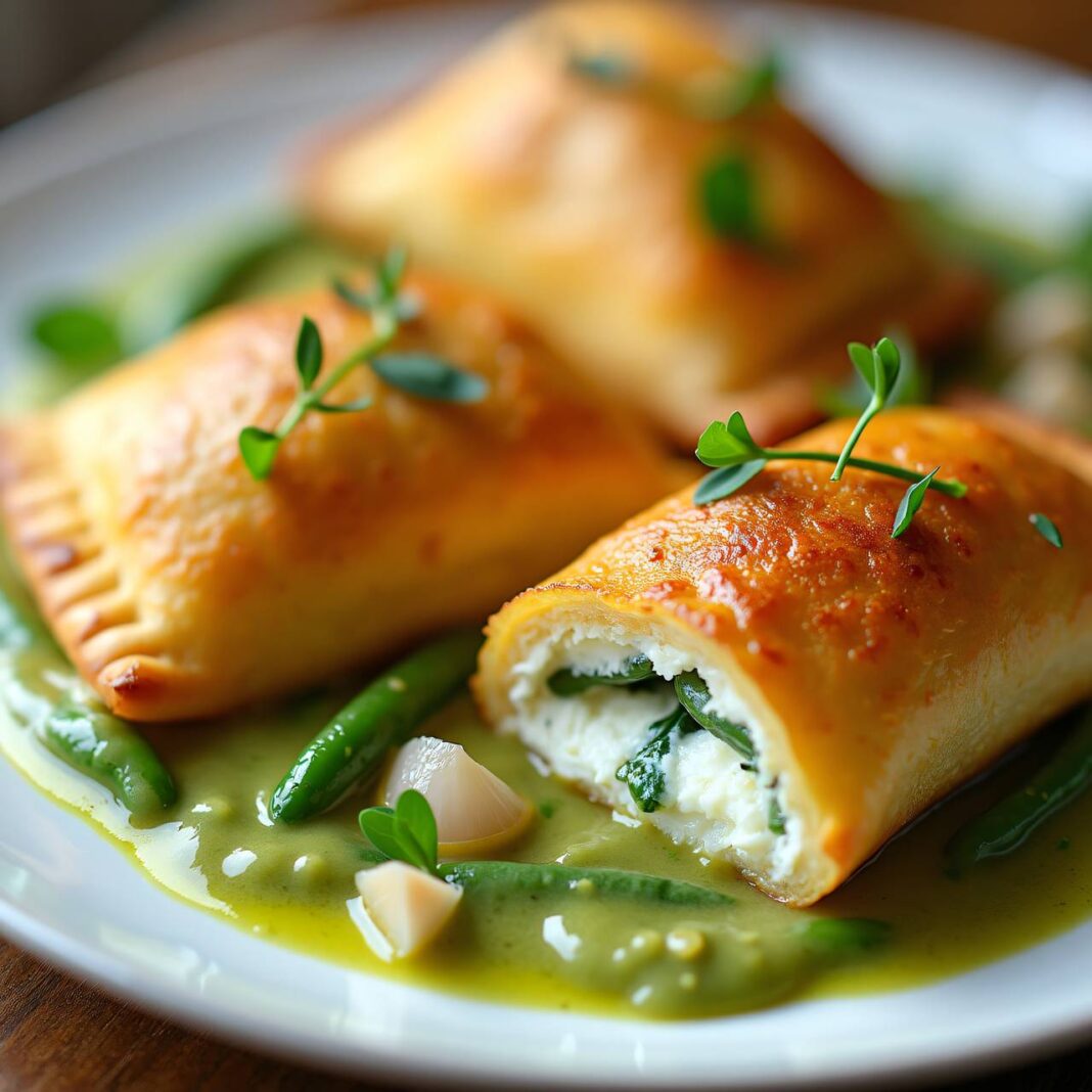 Ricotta-Zitronen-Taschen Rezept Ricotta-Zitronen-Taschen Rezept