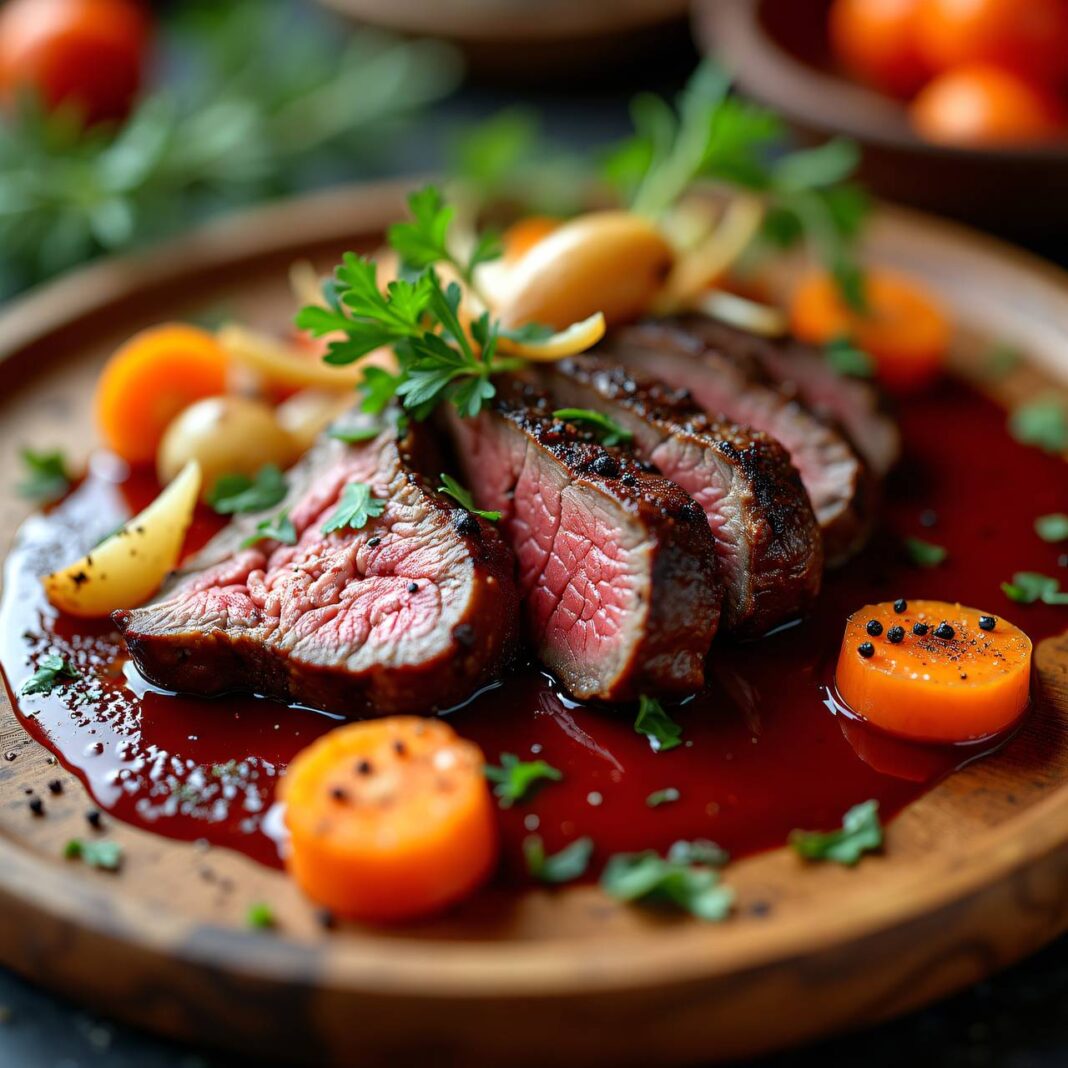 Rindergeschnetzeltes an Balsamico-Pfeffer-Sauce Rezept Rindergeschnetzeltes an Balsamico-Pfeffer-Sauce Rezept