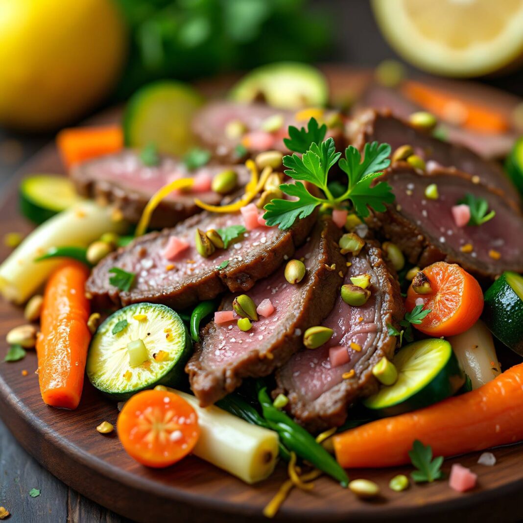 Rindfleisch-Frühlingspfanne Rezept Rindfleisch-Frühlingspfanne Rezept