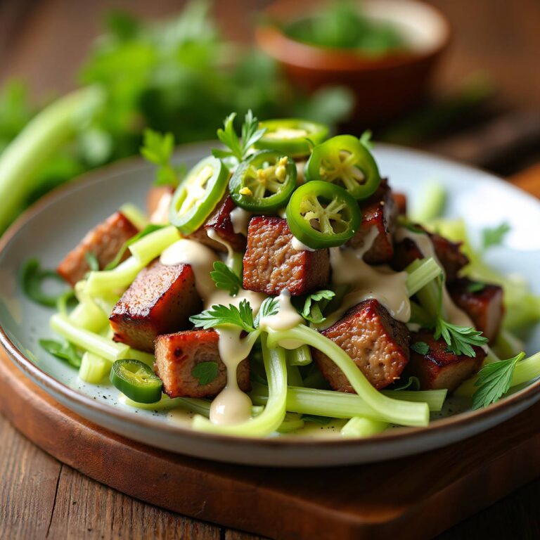 Rindfleisch-Stangensellerie-Salat Rezept