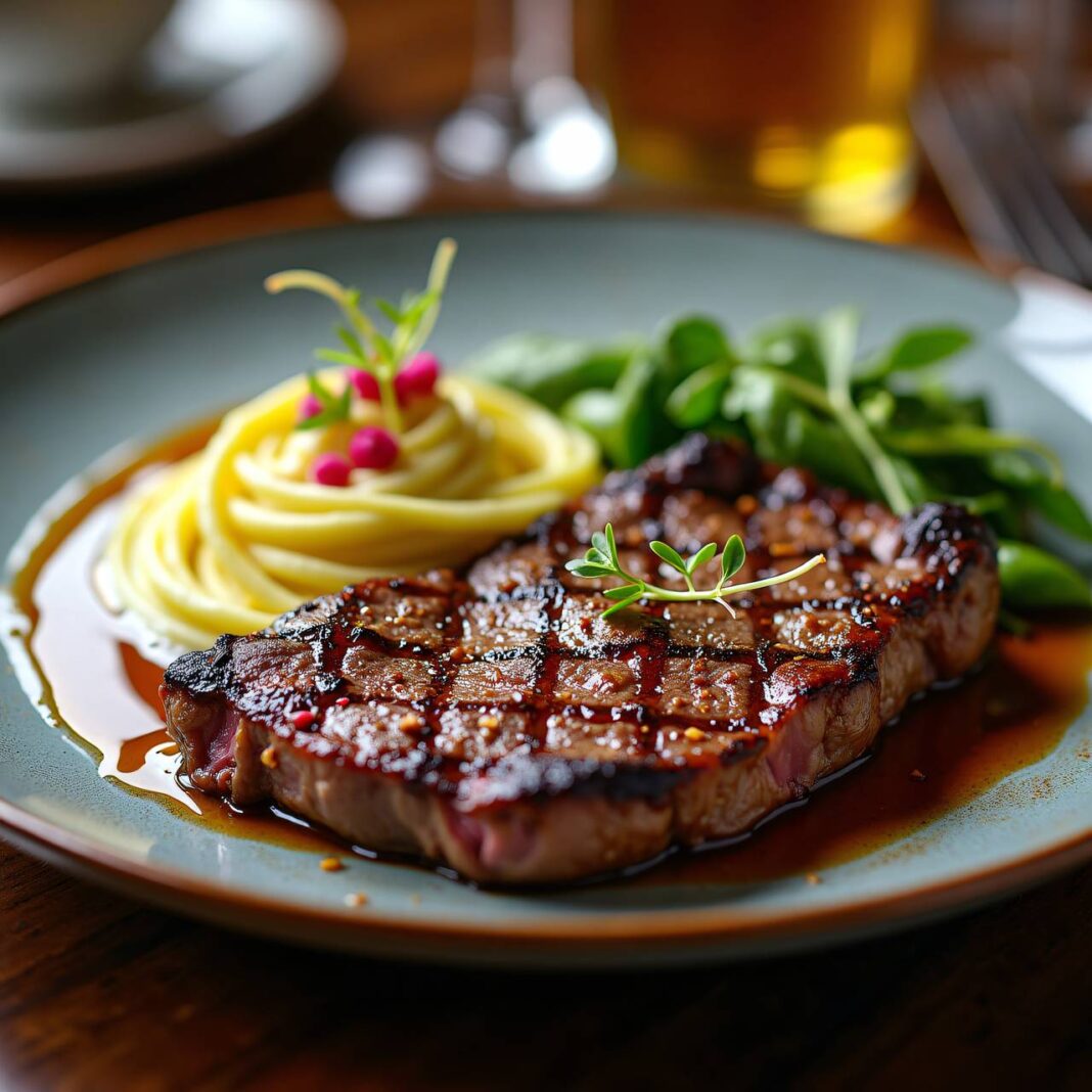 Rindssteak mit Rettich Rezept Rindssteak mit Rettich Rezept