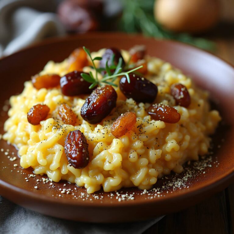 Risotto mit Datteln Rezept