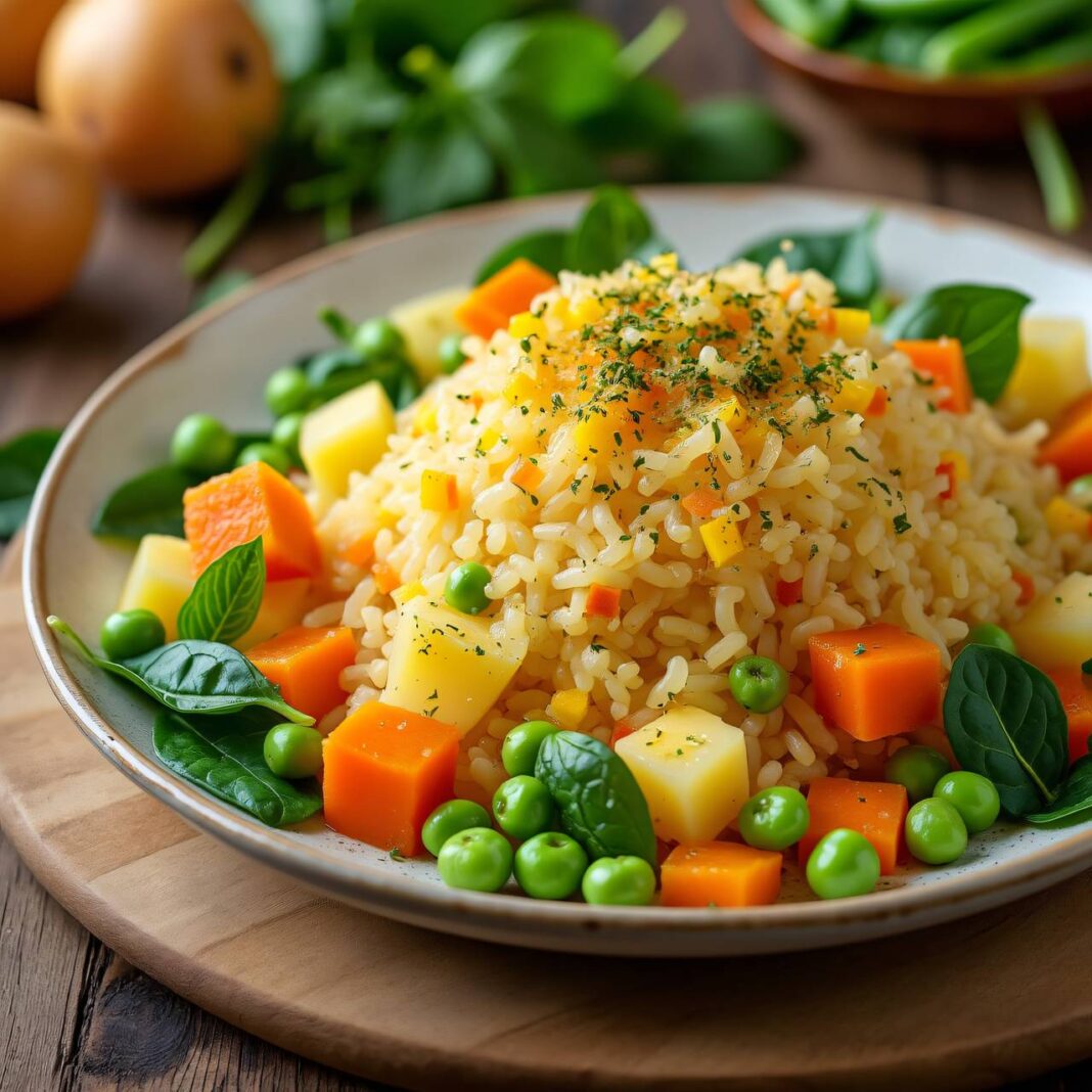 Risotto mit Gemüse Rezept Risotto mit Gemüse Rezept