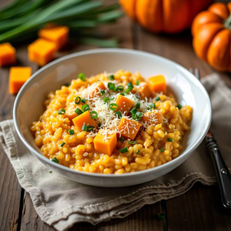 Risotto mit Kürbis Rezept