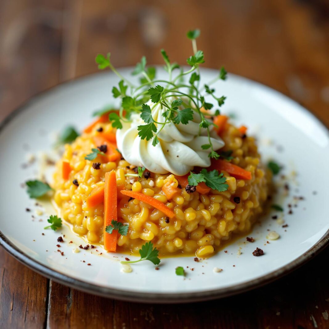 Risotto mit Sprossengemüse Rezept Risotto mit Sprossengemüse Rezept