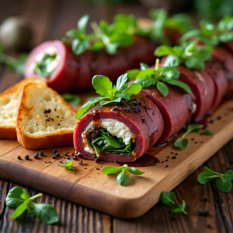 Roastbeef-Röllchen Rezept