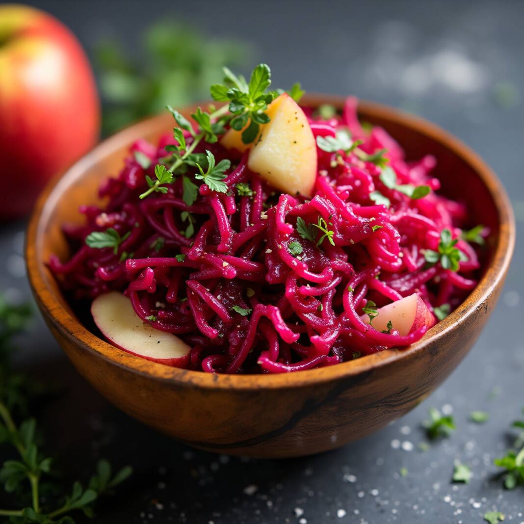 Roher Rote Rübensalat Rezept Roher Rote Rübensalat Rezept