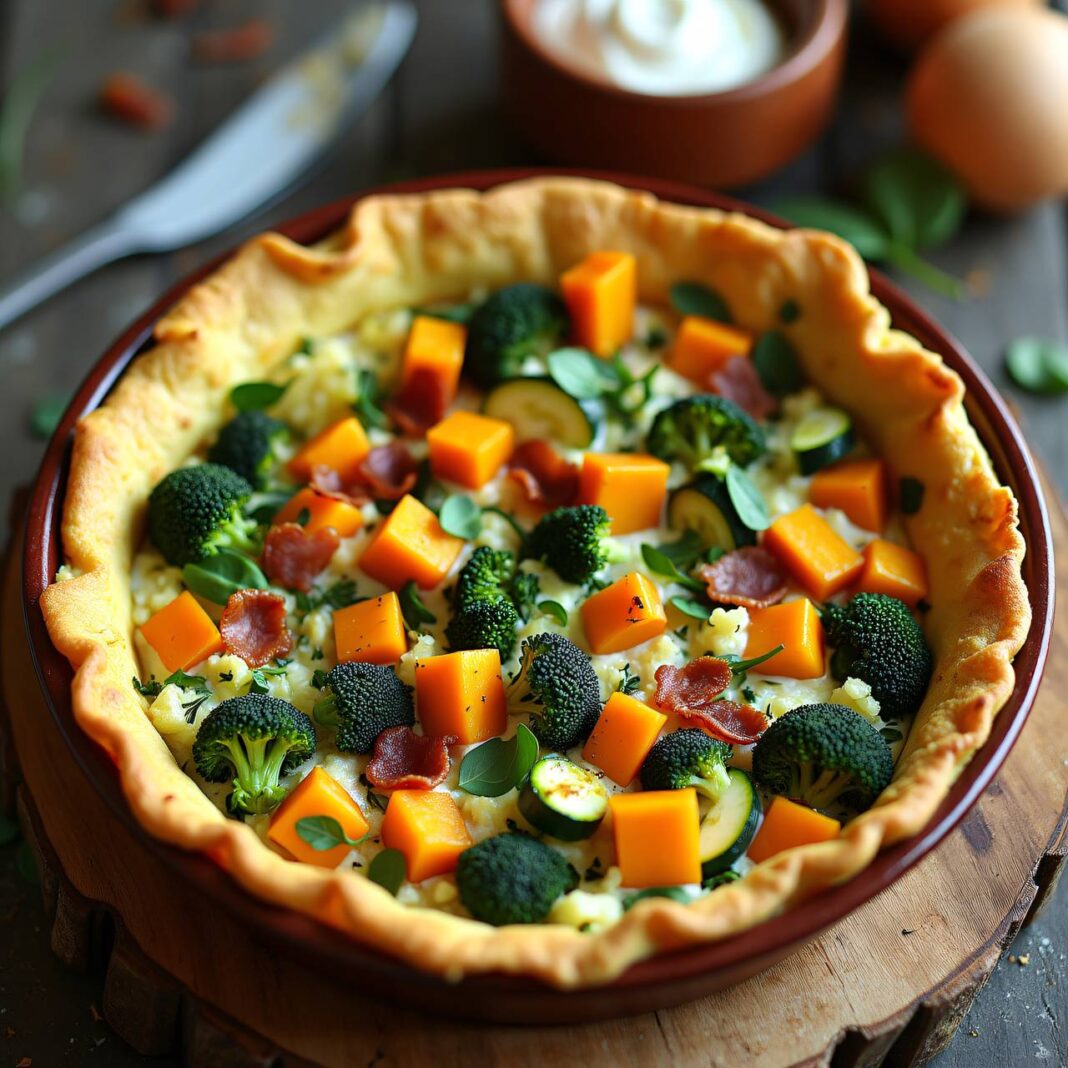 Rohr-Tortilla mit Gemüse Rezept Rohr-Tortilla mit Gemüse Rezept