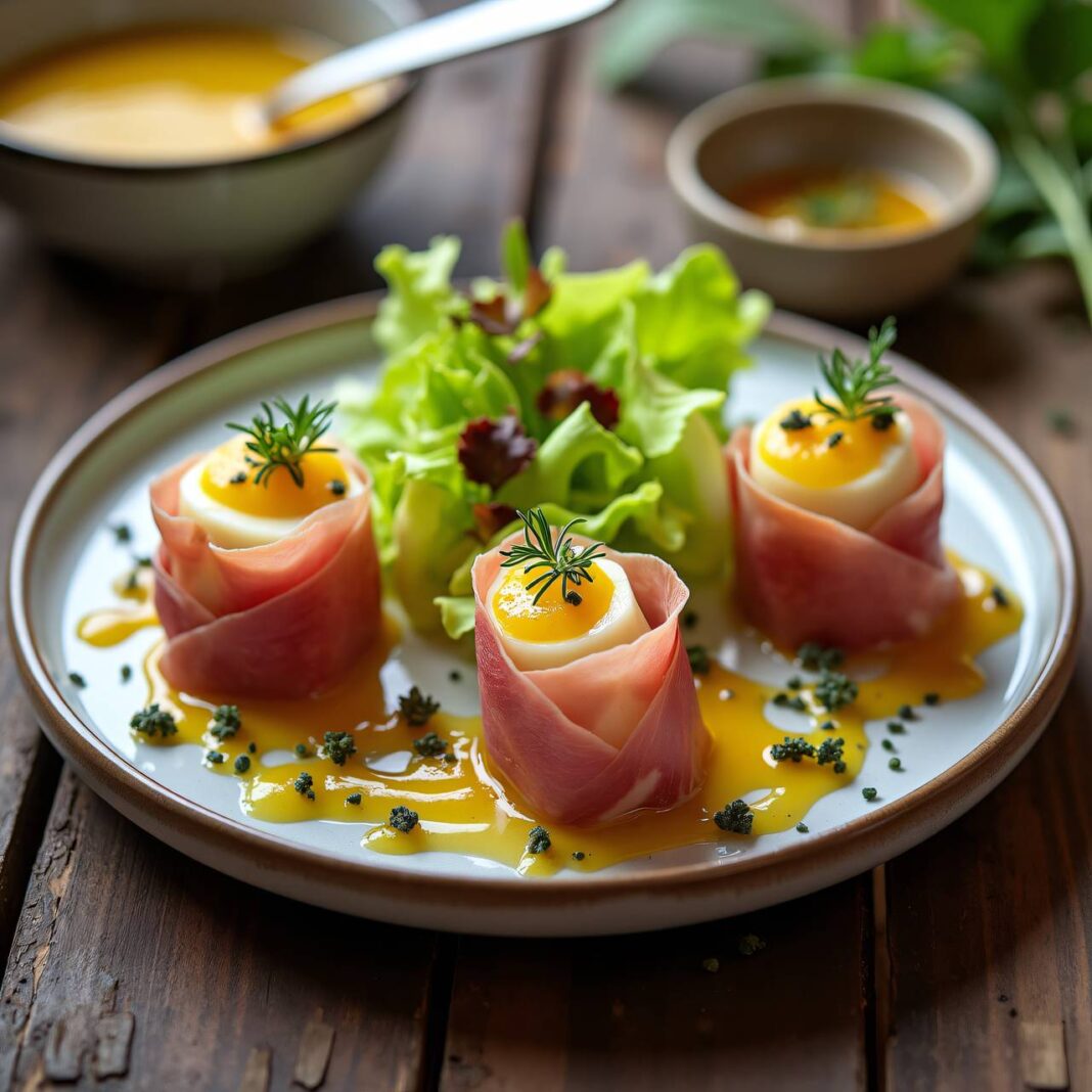 Rohschinken-Schwarzwurzel-Antipasti Rezept Rohschinken-Schwarzwurzel-Antipasti Rezept