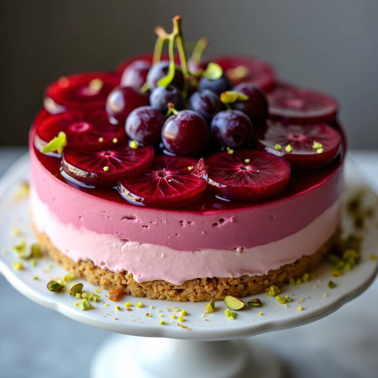 Rosa Mousse-Torte Rezept
