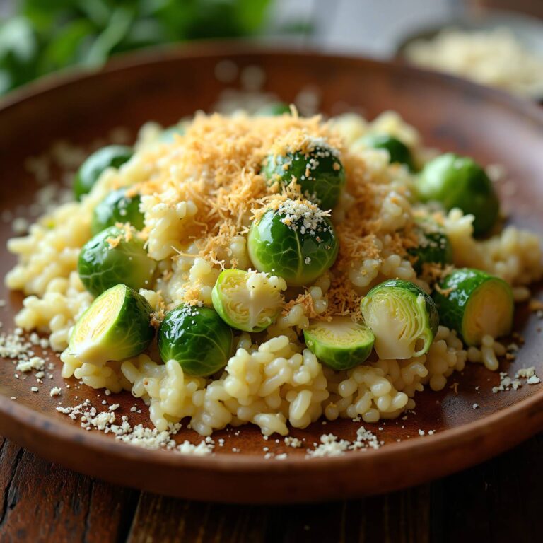 Rosenkohl-Risotto Rezept