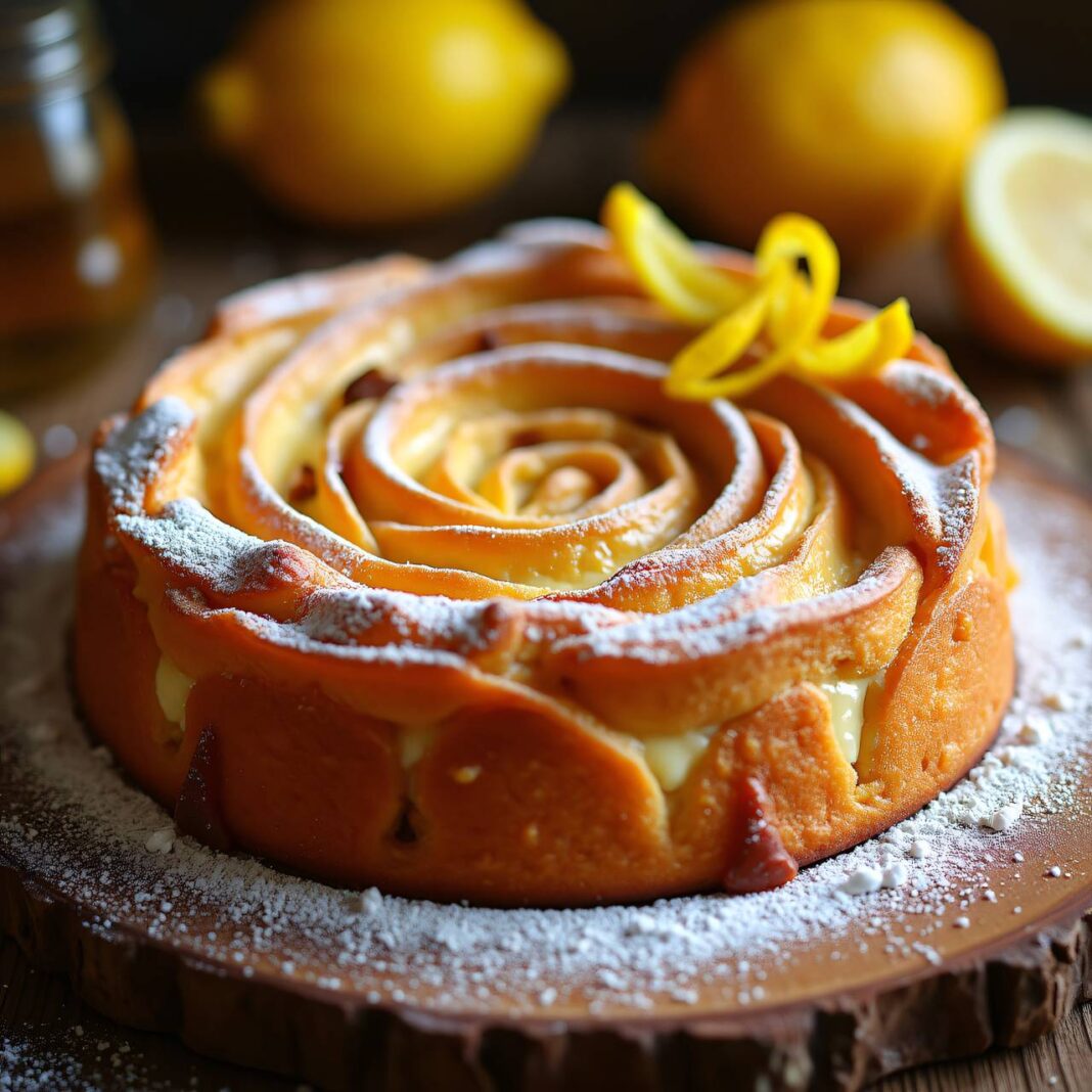 Rosenkuchen mit Mascarpone Rezept Rosenkuchen mit Mascarpone Rezept