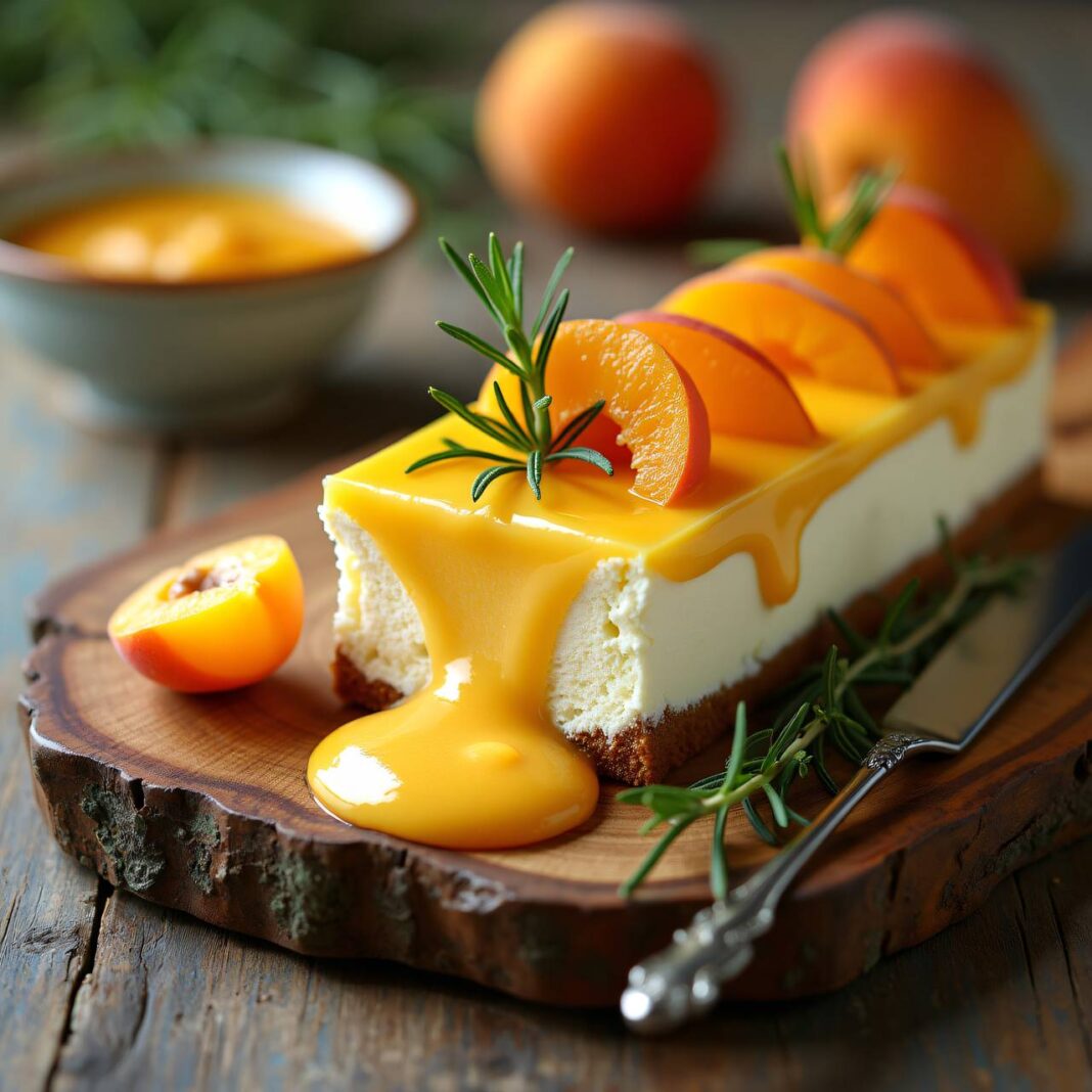 Rosmarin-Aprikosen-Parfait Rezept Rosmarin-Aprikosen-Parfait Rezept