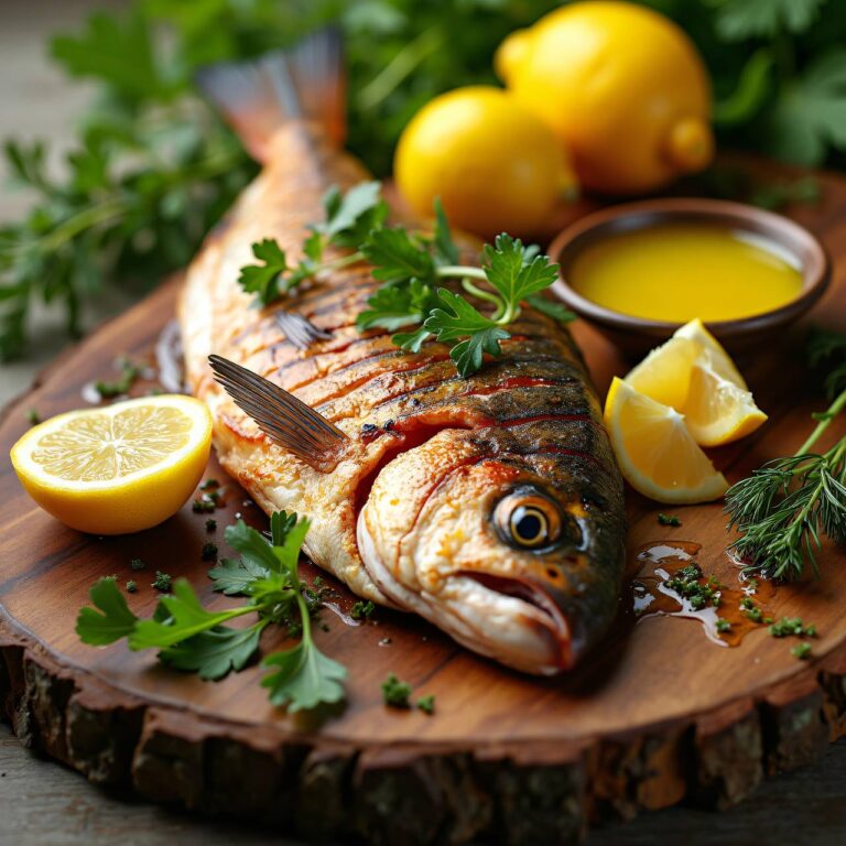 Rotbarben vom Grill Rezept