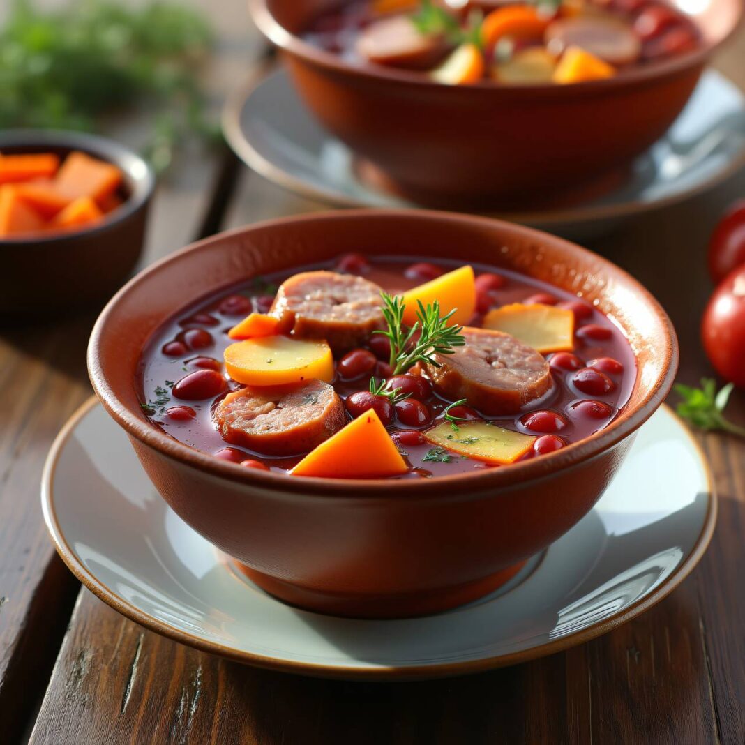 Rote Bohnensuppe Rezept Rote Bohnensuppe Rezept