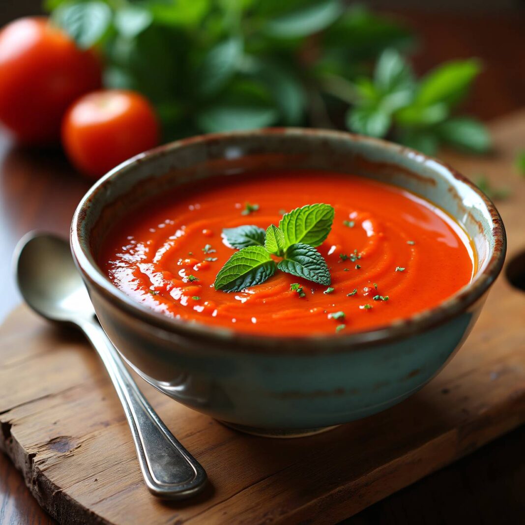 Rote Joghurtsuppe Rezept Rote Joghurtsuppe Rezept