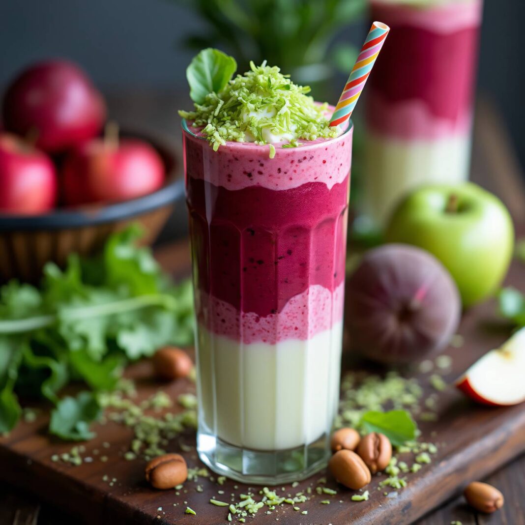 rote Rüben-Apfel-Smoothie Rezept rote Rüben-Apfel-Smoothie Rezept